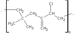 Chloro-isobutene-isoprene rubber (Chlorobutyl Rubber, CIIR)